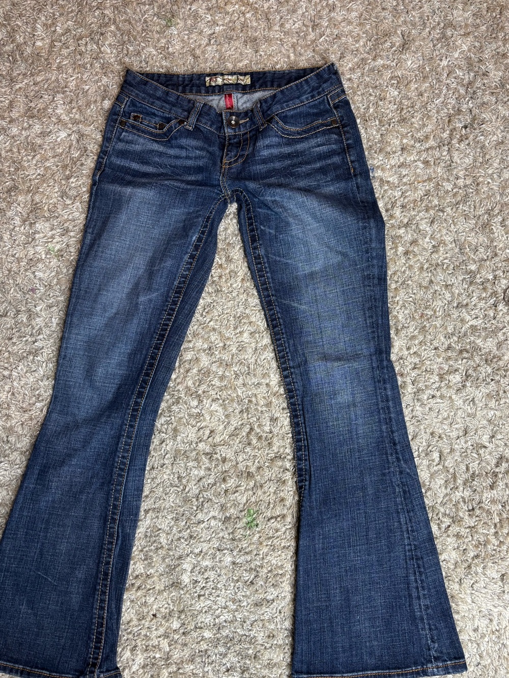BKE Denim Payton Bootcut Low Rise Jeans